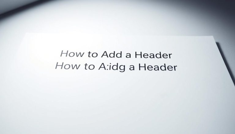 how to add a header in google docs