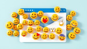 how to use emojis in outlook