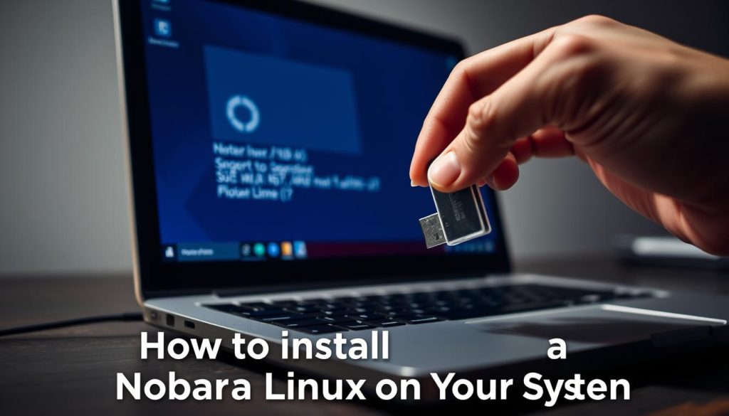 bootable USB installation process