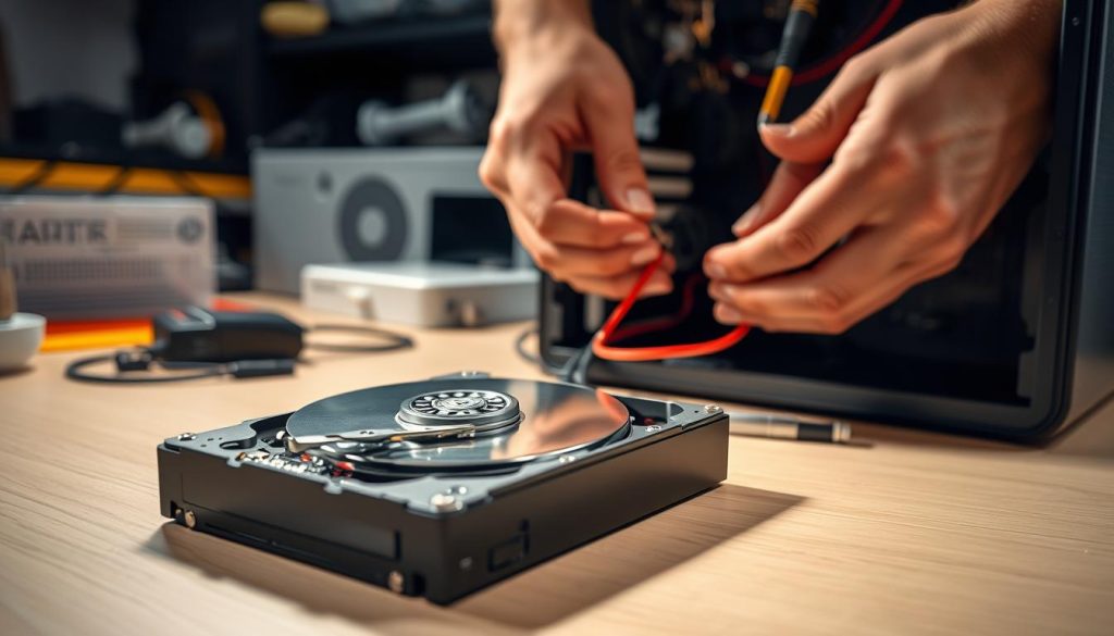 internal drive installation