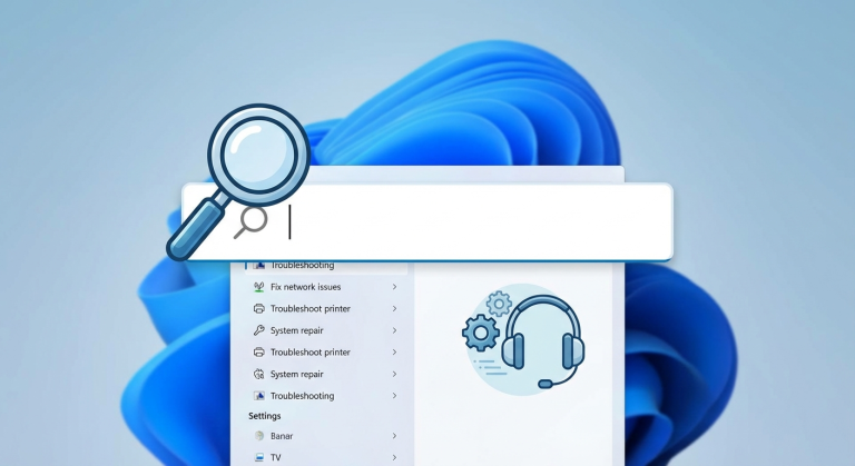 Windows 11 Search Not Working? 5 Quick Fixes That Actually Work (2026) 18 Windows 11 Search troubleshooting guide with magnifying glass icon
