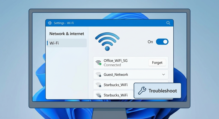 How to Forget WiFi Network on Windows 11: Complete Guide (2026) 9 Windows 11 WiFi settings forget network guide