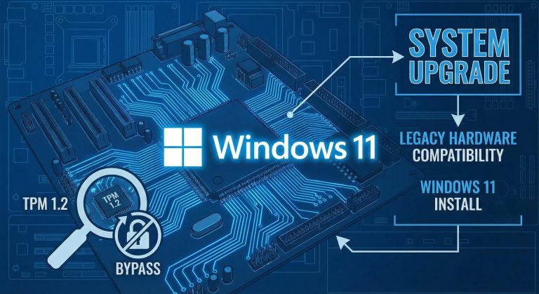 How to Install Windows 11 on Unsupported Hardware in 2026 1 install windows 11 unsupported hardware tpm bypass