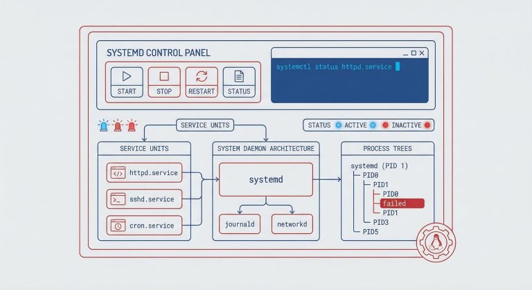 Linux Systemd Service Management Complete Guide (2026) 1 linux systemd service management daemon control terminal commands