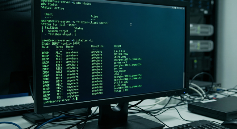 Linux Server Security Hardening: Complete Checklist (2026) 1 Linux server security hardening terminal commands and firewall configuration