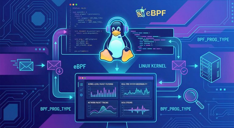 eBPF Linux Monitoring Tutorial: A Beginner's Guide to System Observability 2 eBPF Linux Monitoring Tutorial - Learn kernel-level observability and real-time system tracing